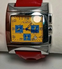 Usado, Relógio de pulso Invicta Water Resist 9" pulseira longa cronógrafo aço inoxidável funciona comprar usado  Enviando para Brazil