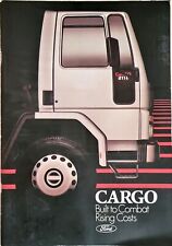 Ford cargo brochure for sale  BIGGLESWADE