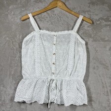 Eyelet lace peplum for sale  Argyle