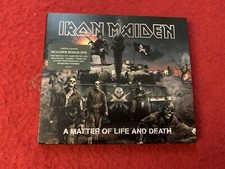 IRON MAIDEN A MATTER OF LIFE AND DEATH 2006 CD DVD ORIG MINT NEW OLD STOCK comprar usado  Enviando para Brazil