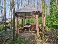 Gartenlaube volleichenstämme  gebraucht kaufen  Borken