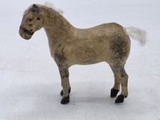 Usado, 19º c. Brinquedo de composição de madeira cavalo pintado com alças de couro raro vitoriano comprar usado  Enviando para Brazil
