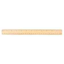 Wooden ruler 30cm for sale  HONITON