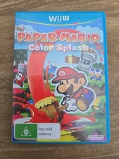 Paper Mario - Color Splash - Nintendo Wii U - PAL - MUITO BOM ESTADO - Disco perfeito!, usado comprar usado  Enviando para Brazil