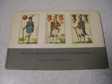 Deutsche spielkarten jahrhunde gebraucht kaufen  Uelzen