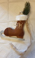 Schlittschuh filz plüsch gebraucht kaufen  Wallerfangen