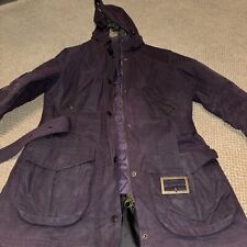 Barbour coat purple for sale  BRISTOL