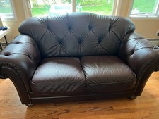 Italian leather brown for sale  Great Neck