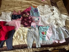Usado, Lote de roupas para bebês meninas de 0 a 9 meses diferentes estações 31 peças, incluindo conjuntos comprar usado  Enviando para Brazil