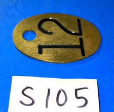 brass cow tag for sale  Saint Petersburg