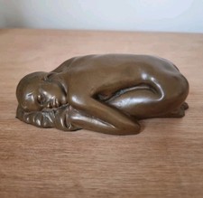 Escultura 'lua' em resina patinada After Jaques Le Nantec., usado comprar usado  Enviando para Brazil