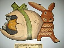 Wood carved easter for sale  Martinsville