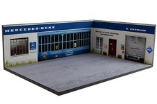 Diorama garage mercedes d'occasion  Paris XVIII