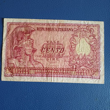 Banconota 100 lire usato  Riolo Terme