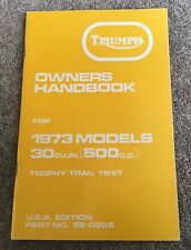Triumph tr5t 1973 for sale  WARRINGTON