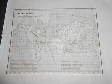1835 antica mappa usato  Roma