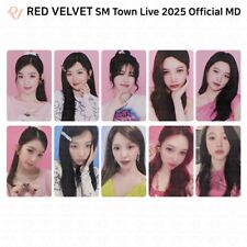 Cartão fotográfico RedVelvet SM Town Live 2025 oficial Fortune raspadinha selfie KPOP comprar usado  Enviando para Brazil