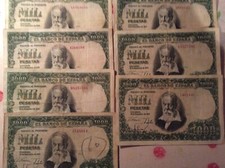 Espagne lot billets d'occasion  Montluçon