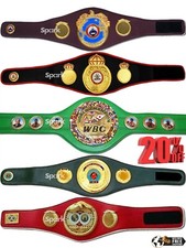 IBF IBO WBA WBC WBO Conjunto de Todos os Cintos de Título do Campeonato de Boxe Tamanho Adulto 3D NOVO comprar usado  Enviando para Brazil
