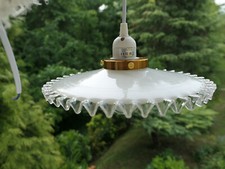 Suspension opaline blanche d'occasion  Sucy-en-Brie