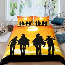 Conjunto de roupa de cama cavalo capa de edredom para crianças adolescentes edredom 3D animal selvagem comprar usado  Enviando para Brazil