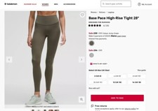 Lululemon base pace for sale  MANCHESTER