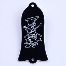 2 PÇS 2 furos 2 dobras haste de guitarra treliça tampa placa forma de sino ajuste Gib LP SLASH comprar usado  Enviando para Brazil