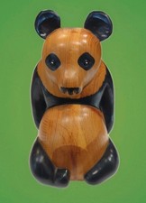 Wood carved panda for sale  Goshen