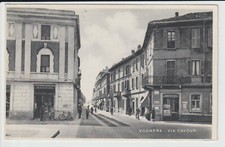 Antica cartolina voghera usato  Foligno