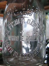 ohio milk bottle for sale  Coldwater