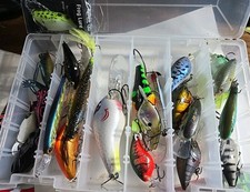 24plus Iscas LOTE DE ISCAS DE PESCA Variedade algumas Nunca Vistas Chacal de Água, Rapala, Dupla+mais comprar usado  Enviando para Brazil