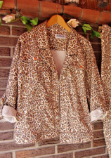 Jeansjacke leoprint 46 gebraucht kaufen  Altenstadt
