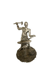 Figurine métal maréchal d'occasion  Sillé-le-Guillaume