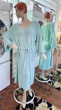 Vtg aqua crochet for sale  Huntington Beach