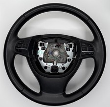 Volante multifuncional 2011-2016 BMW F10 528i 535i 550i couro preto fabricante de equipamento original comprar usado  Enviando para Brazil