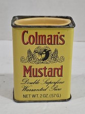 Vintage colman mustard for sale  Livingston Manor