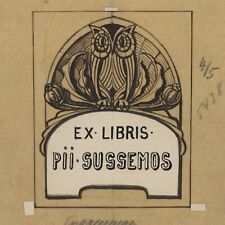 Exlibris zeichnung tinte gebraucht kaufen  Berlin