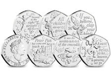 Moedas Peter Pan Ilha de Man 2019 50p, usado comprar usado  Enviando para Brazil