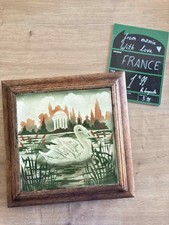 Plat cygne céramique d'occasion  Carignan