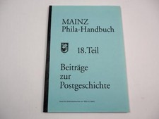 Mainz philatelie handbuch gebraucht kaufen  Merseburg