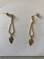 Modeschmuck hrringe blätter gebraucht kaufen  Celle
