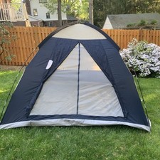 Barraca de acampamento Coleman 4 pessoas 9 pés x 9 pés, fácil configuração, muito bom estado comprar usado  Enviando para Brazil