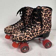 Patines Imapala Quad Mujer Estampado Leopardo Retro Glamour Talla 10 segunda mano  Embacar hacia Argentina