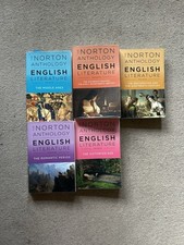 norton anthology english literature for sale norton anthology english literature for sale EDINBURGH