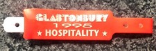 Glastonbury wristband 1995 for sale  WATFORD