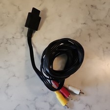 Cabo de Vídeo OFICIAL ORIGINAL OEM Super Nintendo N64 Gamecube SNES AV RCA , usado comprar usado  Enviando para Brazil