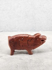Pig jigsaw wooden for sale  League City