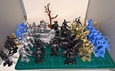 Conjunto 52x 1965 Louis Marx Prince Valiant Medieval Knight., usado comprar usado  Enviando para Brazil