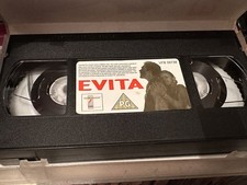 Evita vhs starring for sale  KILMARNOCK