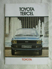 Toyota tercel revue d'occasion  Bagnolet
